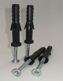 Дюбель с шурупом 6,0*40 (2000шт) с усом промтара *1