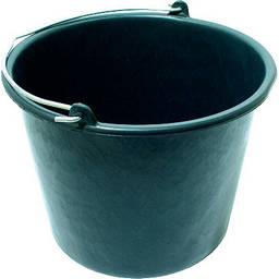 Ведро строительное 20 л, металлическая ручка, пластик