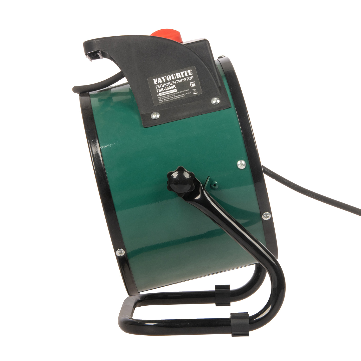 Пушка тепловая электрическая  3кВт 218м3/ч S-40м2 керамический круглая TSE-3000R FAVOURITE *1/8