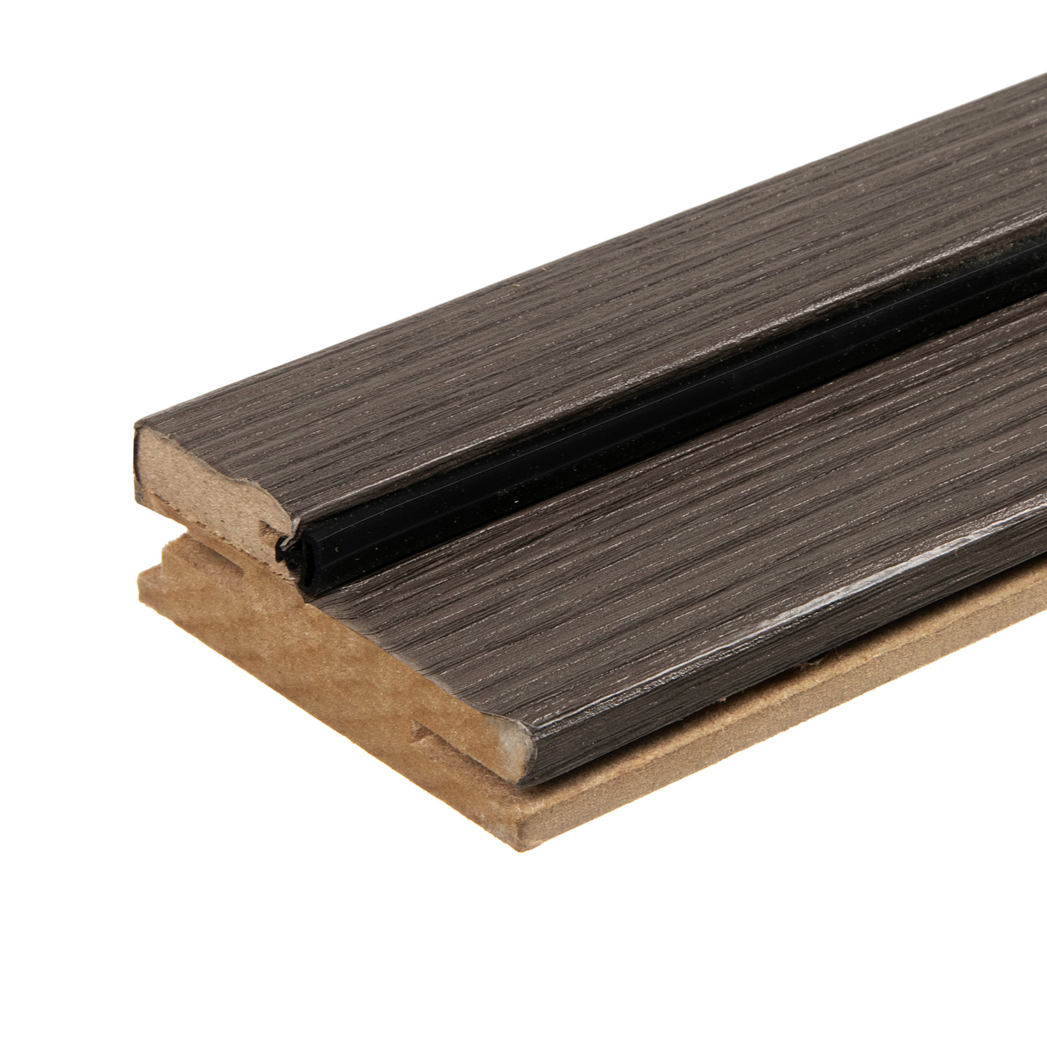 Коробка ПВХ телескопическая Неаполь темный 75*2100 мм УПЛОТНИТЕЛЕМ Двери ГУД *4