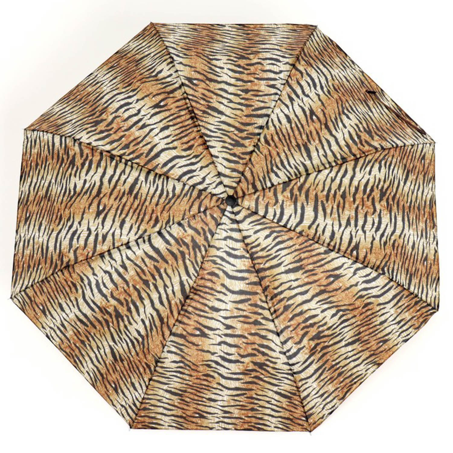 Зонт жен мех R48 3сл 8спиц П/Э Сафари руч круг МИКС 5573110