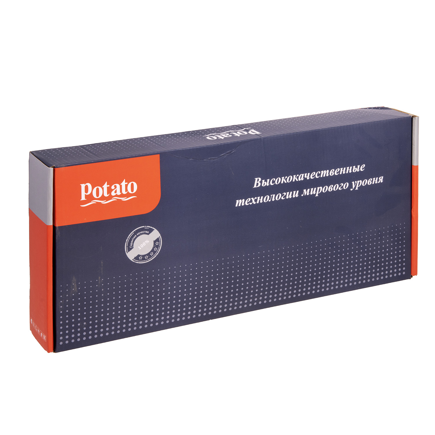 Смеситель для кухни Potato P0047S высокий излив, нерж. сталь *1/10