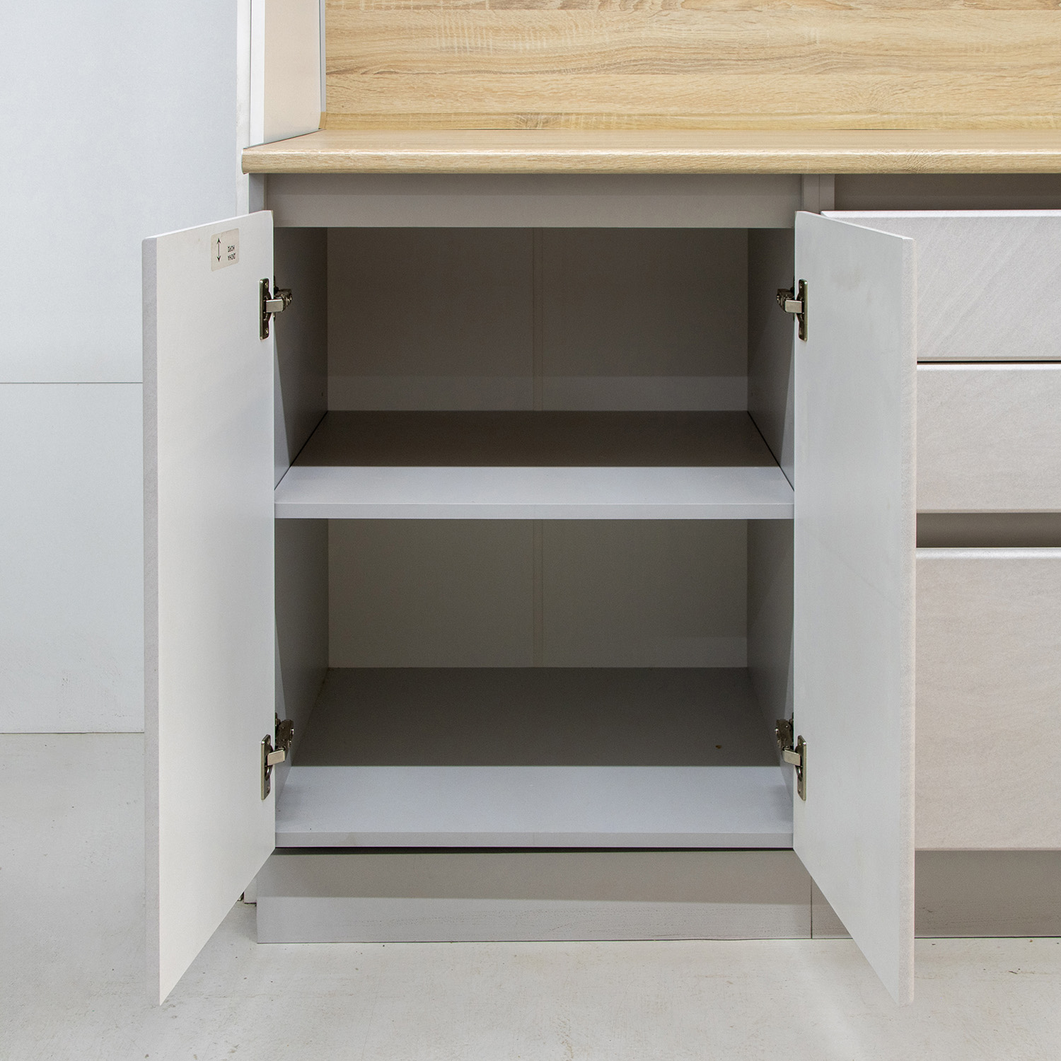 Шкаф напольный 600х850х600 мм BROZEX-WOOD NordWind, с двумя дверцами