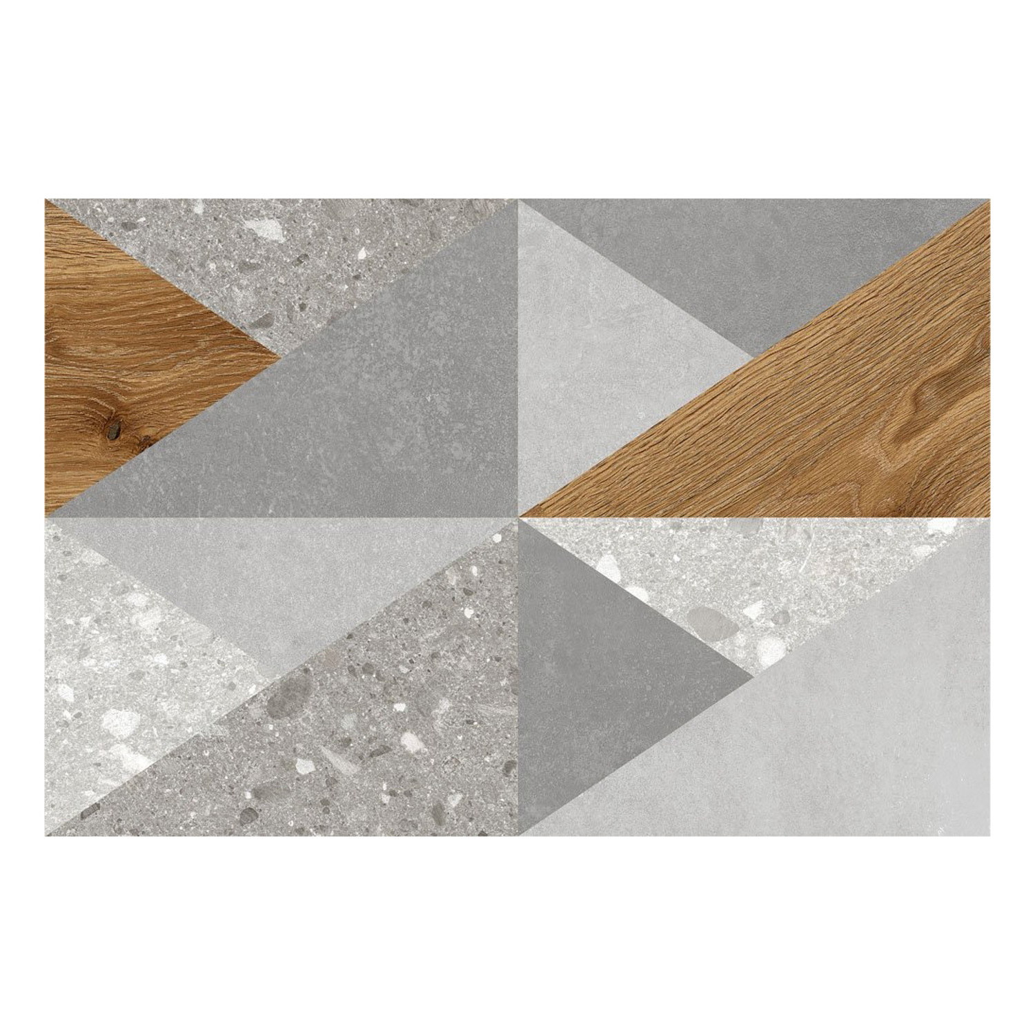 Плитка настенная Vision Светло-серый декор 270*400*7,5 (0,108*10=1,08*72=77,76) 9VI0164M Глобал Тайл