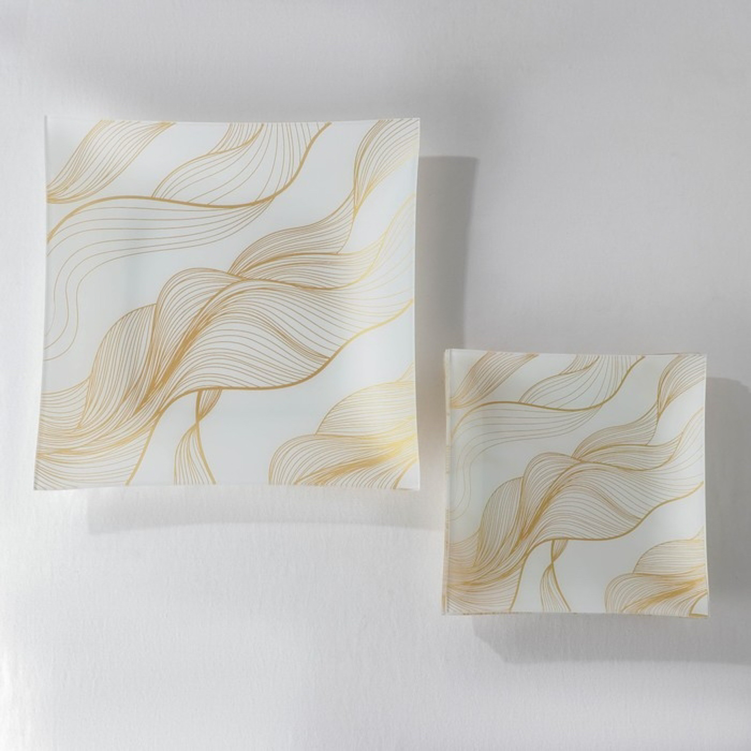 яяяНабор столовый 7 предметов "Золотые нити" (29,5 см - 1 шт, 19,5 см - 6 шт) 7334460