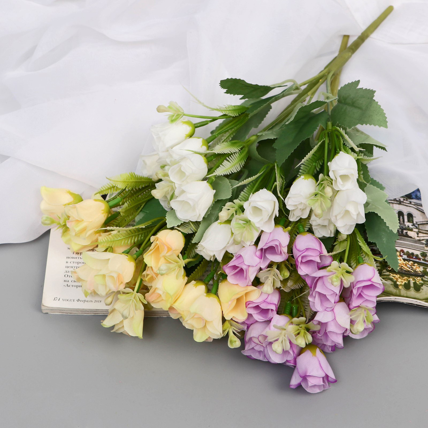 Букет "Роза Софи" 28 см, микс   9913347