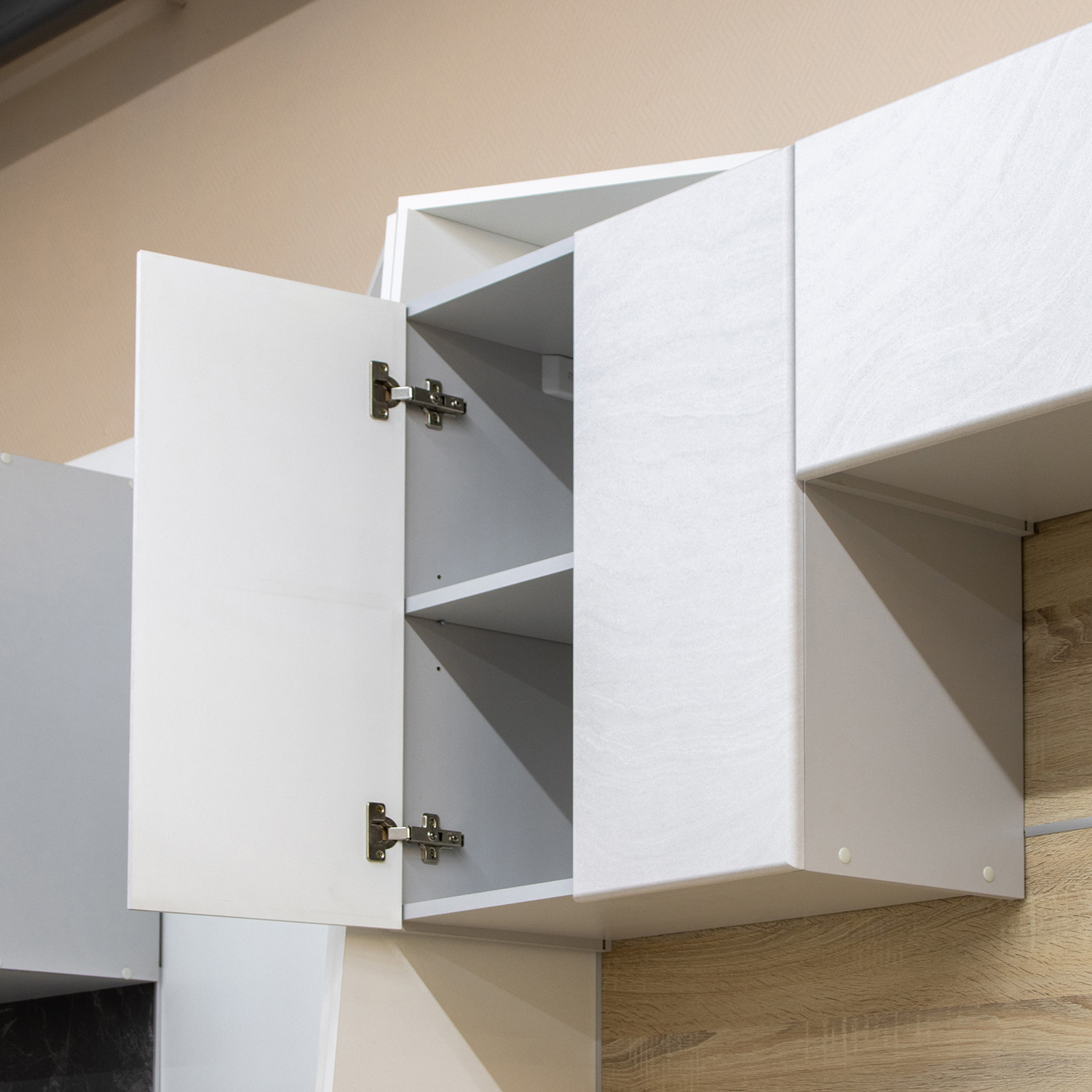 Шкаф навесной 600х676х290 мм BROZEX-WOOD NordWind, с двумя дверцами