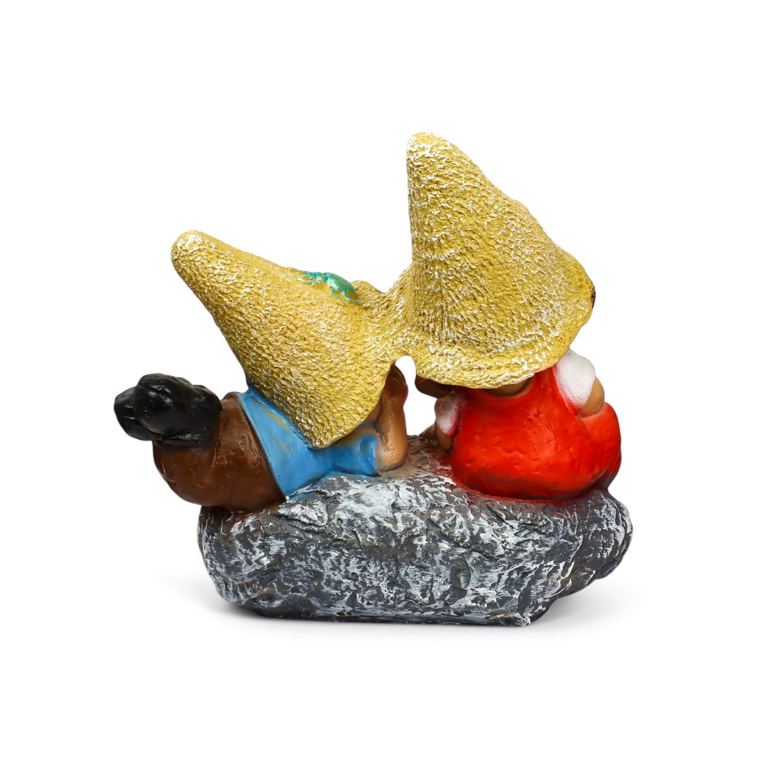 Садовая фигура "Девочка с мальчиком на камне" 46*43   2029674