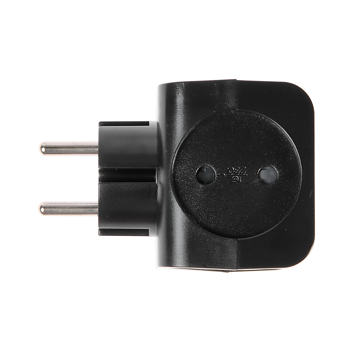 Разветвитель 4 розетки б/з 16А ЧЕРНЫЙ ЭРА SP-4-B *1/10