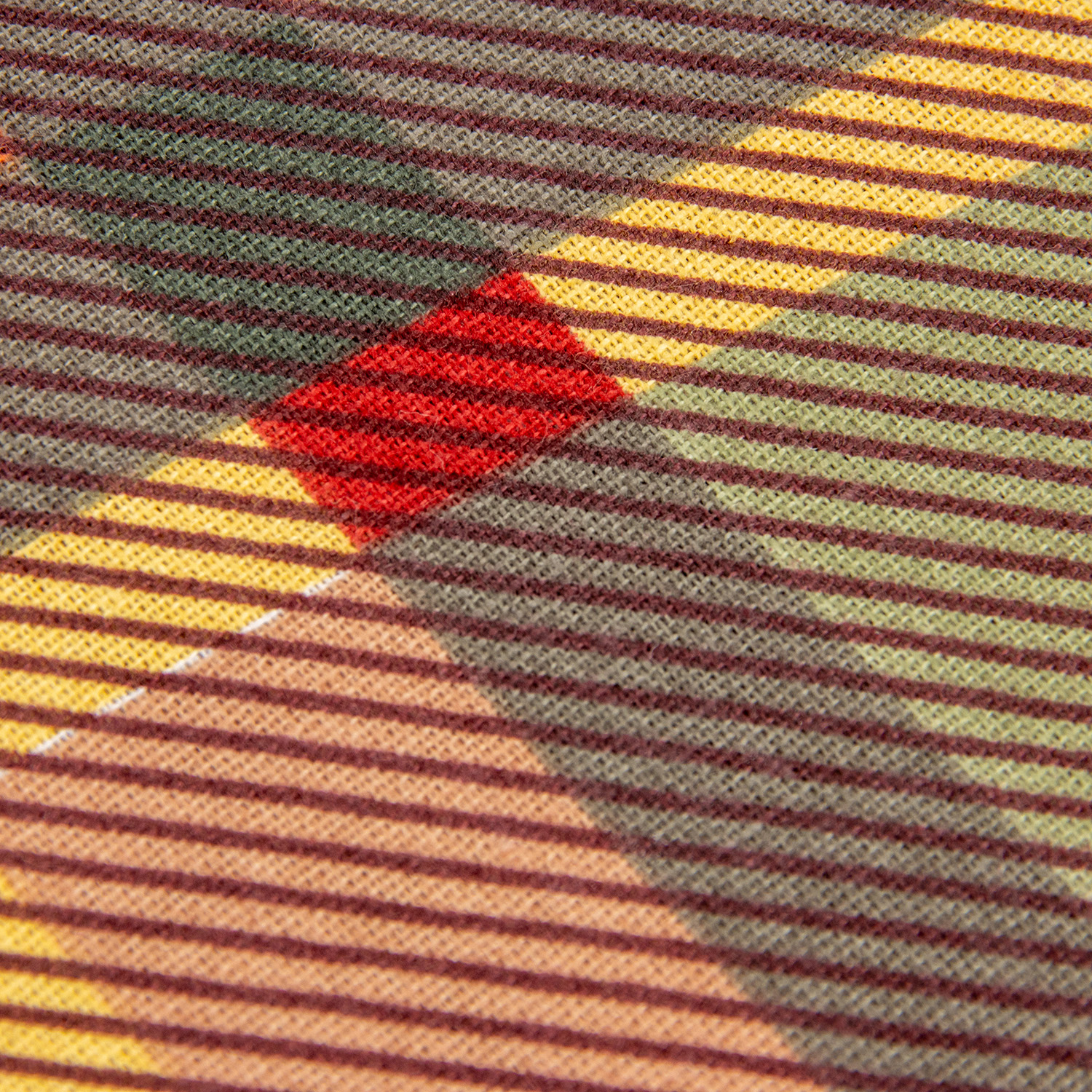 Постельное белье 1,5сп бязь Василиса 70028/1 Тартан, наволочки 70*70 - 2шт *1/6