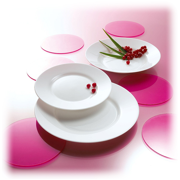 яяяНабор столовый стекло Luminarc 18пр/6перс. "Эвридей" белый G0566 (Франция) *1