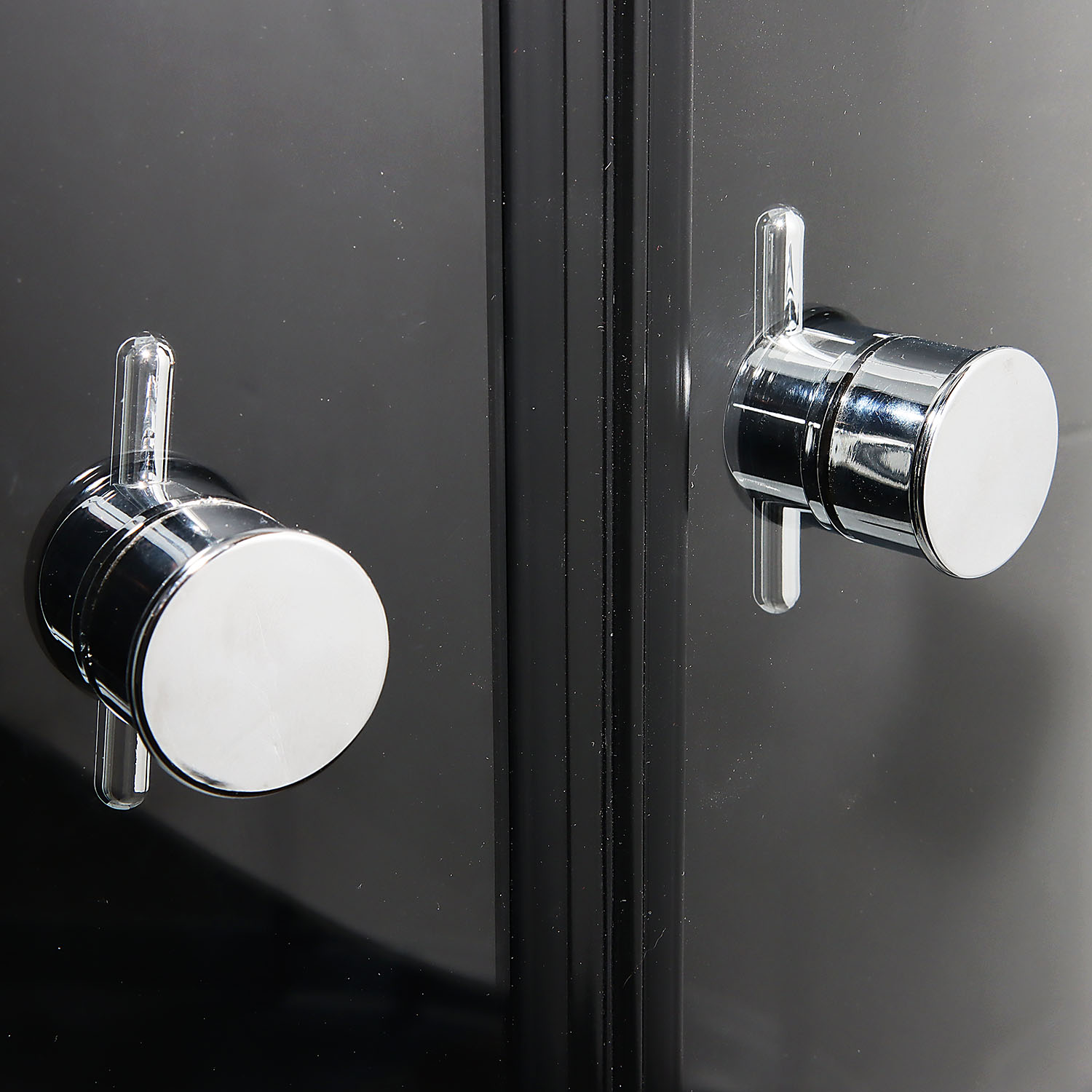 Кабина душевая "Топ 88х88 А" 1/4 круга, низ. подд., Белый, ДН4 (6 мест+сифон E410CL)