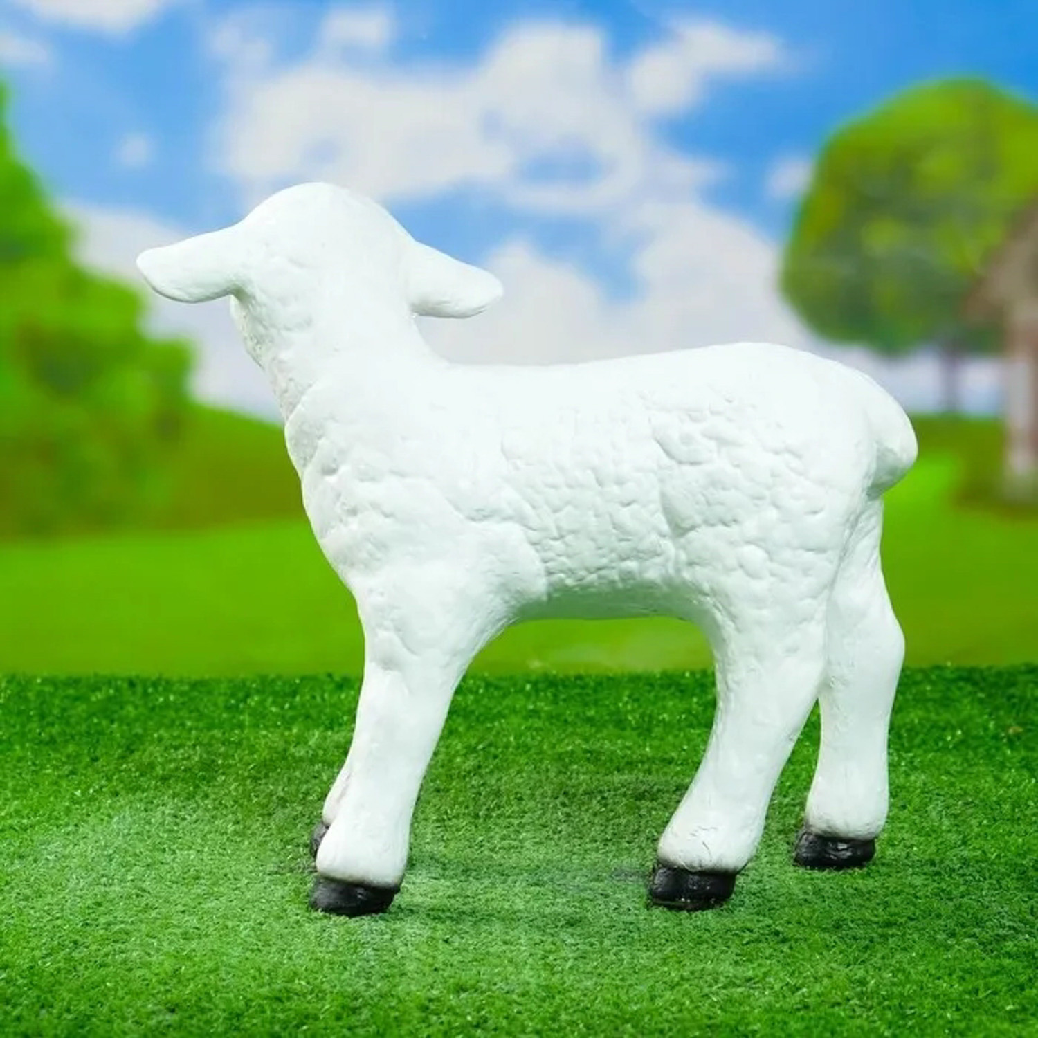 Садовая фигура "Барашек маленький", 31х16х27см   4197394