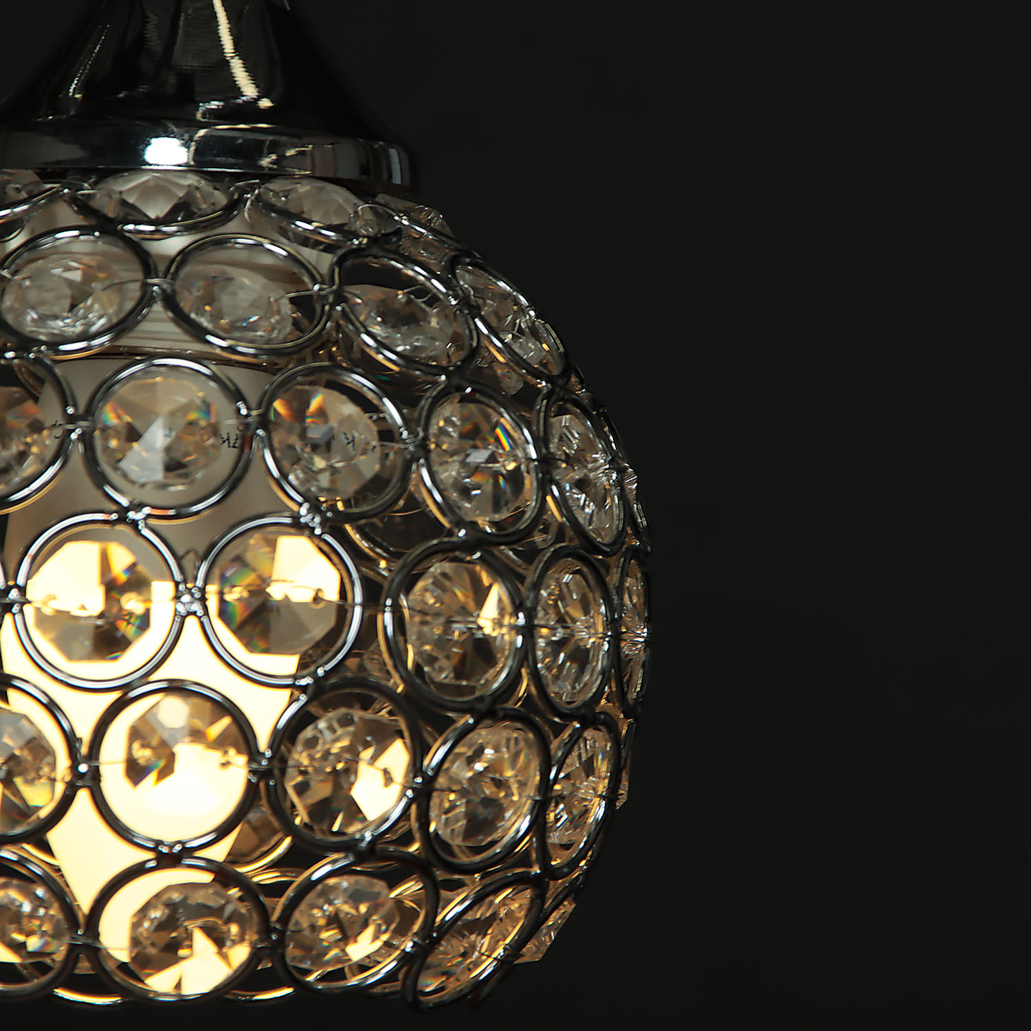 Люстра Verner Lighting А1374/3, 40 Вт, Е27, 3 лампы, хром