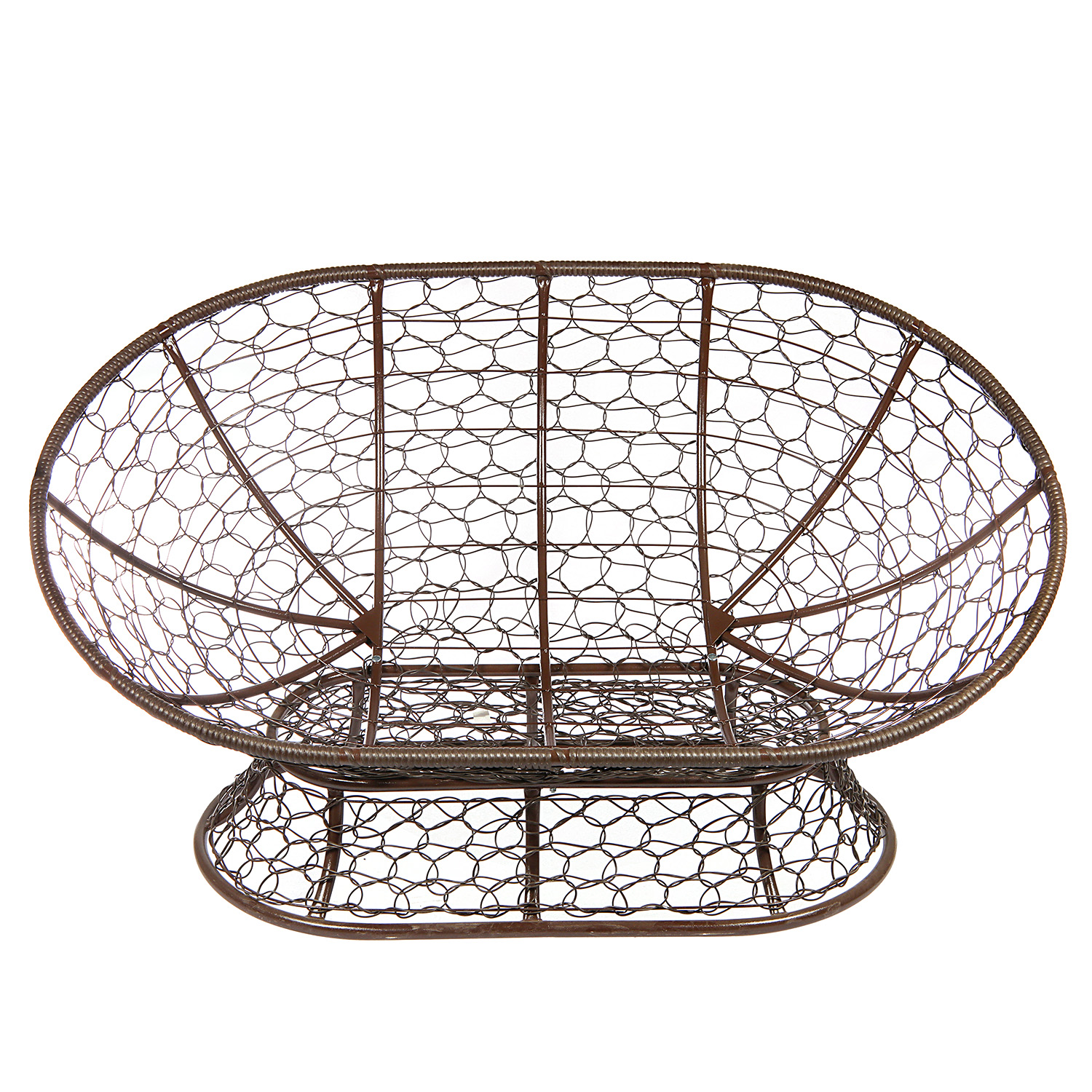 Диван садовый "Мамасан" цвет коричневый, подушка микс, 75*164*104см, до 180 кг М-групп *1