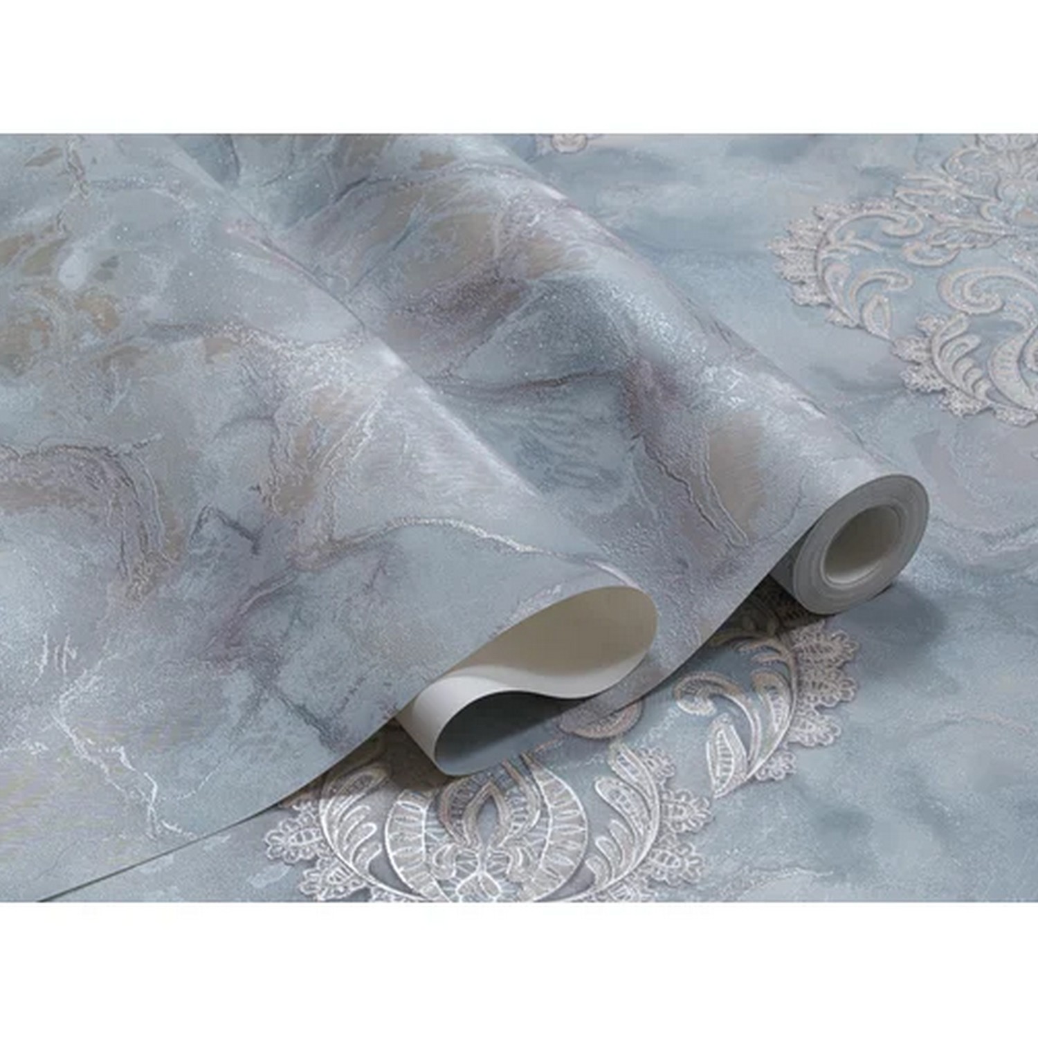 Обои флиз. Артекс Кружево-уни (голубой) 11145-04 10х1.06м  *1/6