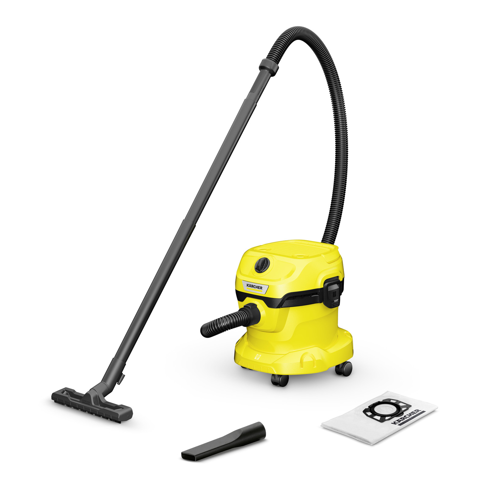 Пылесос строительный 1000Вт объём бака 12л WD 2 Plus V-12/4/18  KARCHER *1
