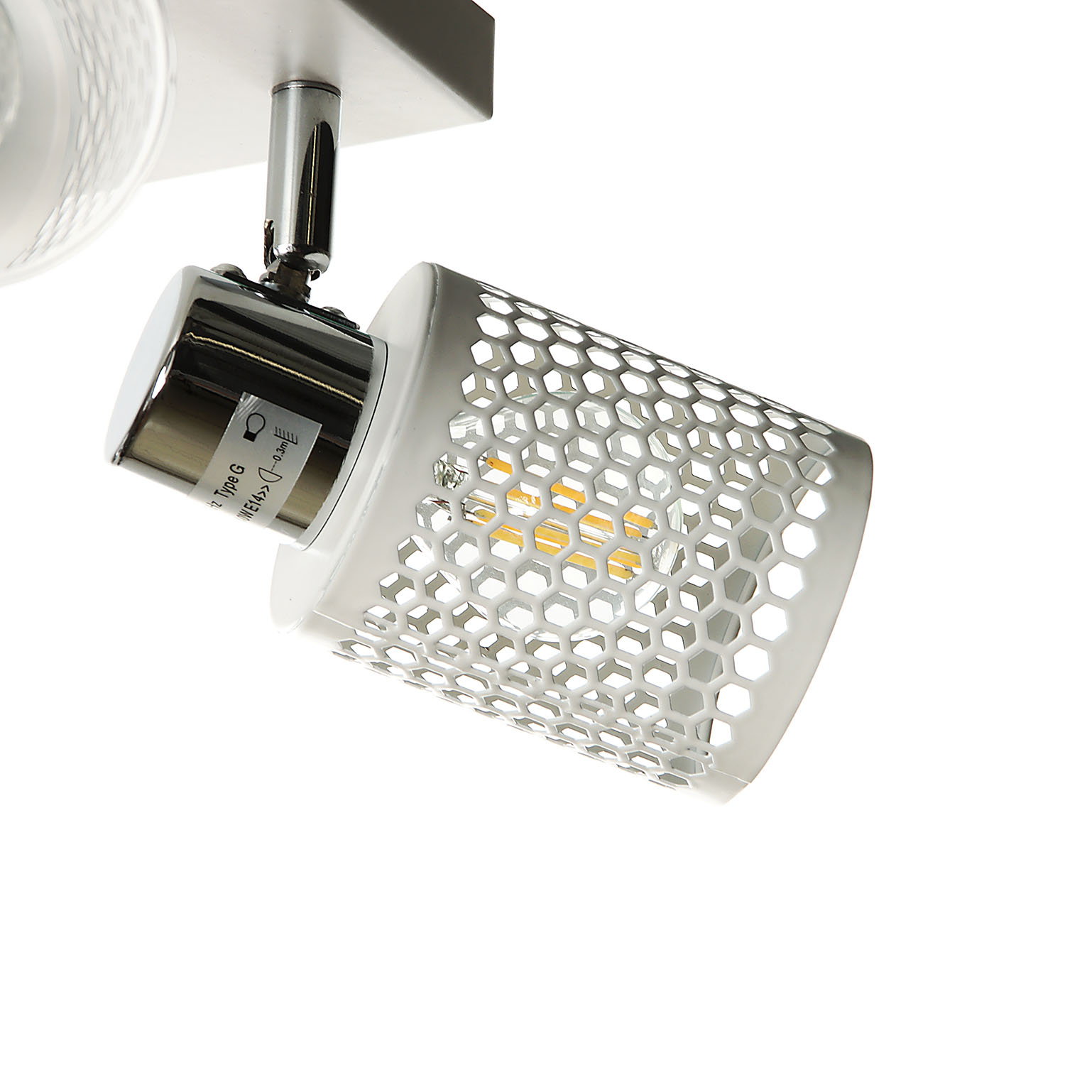 Люстра 01412-0.8-04 WT+CR Е14  S=24м2  *1/4