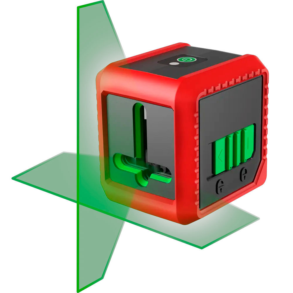Нивелир лазерный диапазон 10м точность±0,5мм луч зеленый 2шт батареяААА CONDTROL*1