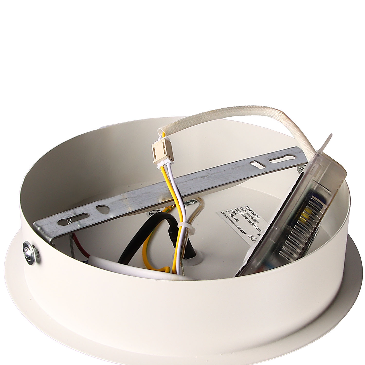 Светильник подвесной светодиодный акриловый 480мм h150см 80W 9224 C LED пульт S=20м2 *1