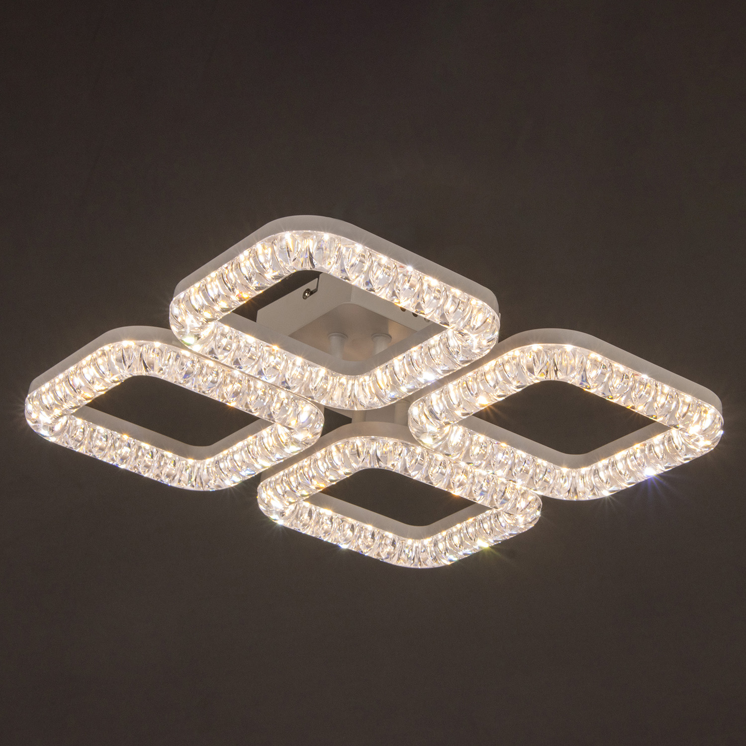 Люстра 09848-0.3-04A WH LED ПДУ+диммер S=14м2  *1