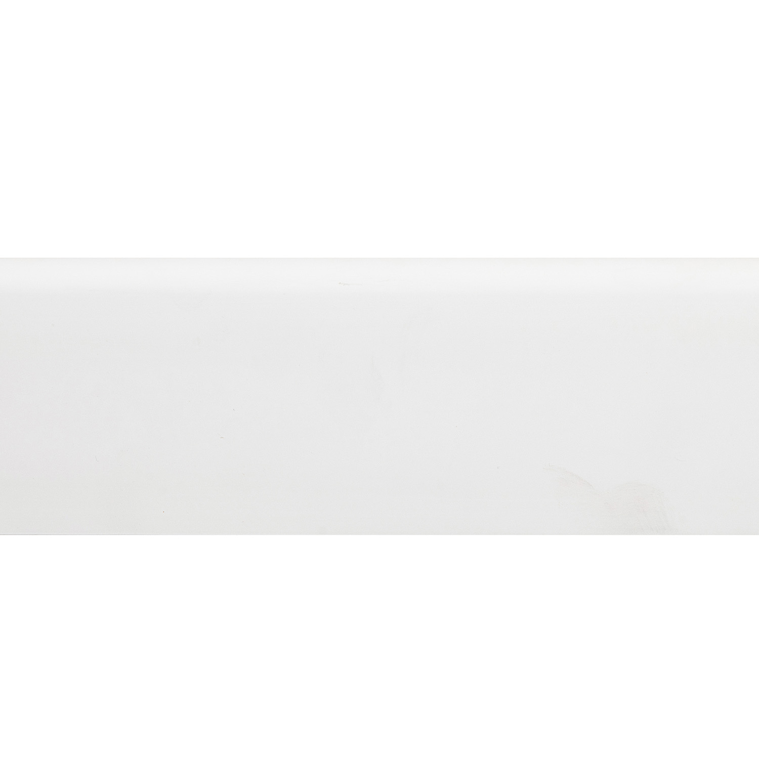 Плинтус напольный 2 м Солид 1 UHD 05, 80 мм, белый