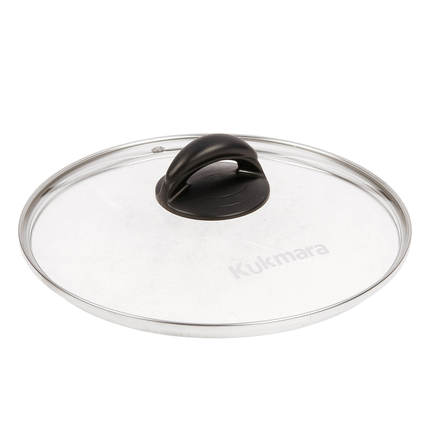 Кастрюля алюмин. антипригарная "Kukmara" "Granit" black 4,5л Стекл.кр. кгч45а *1/3