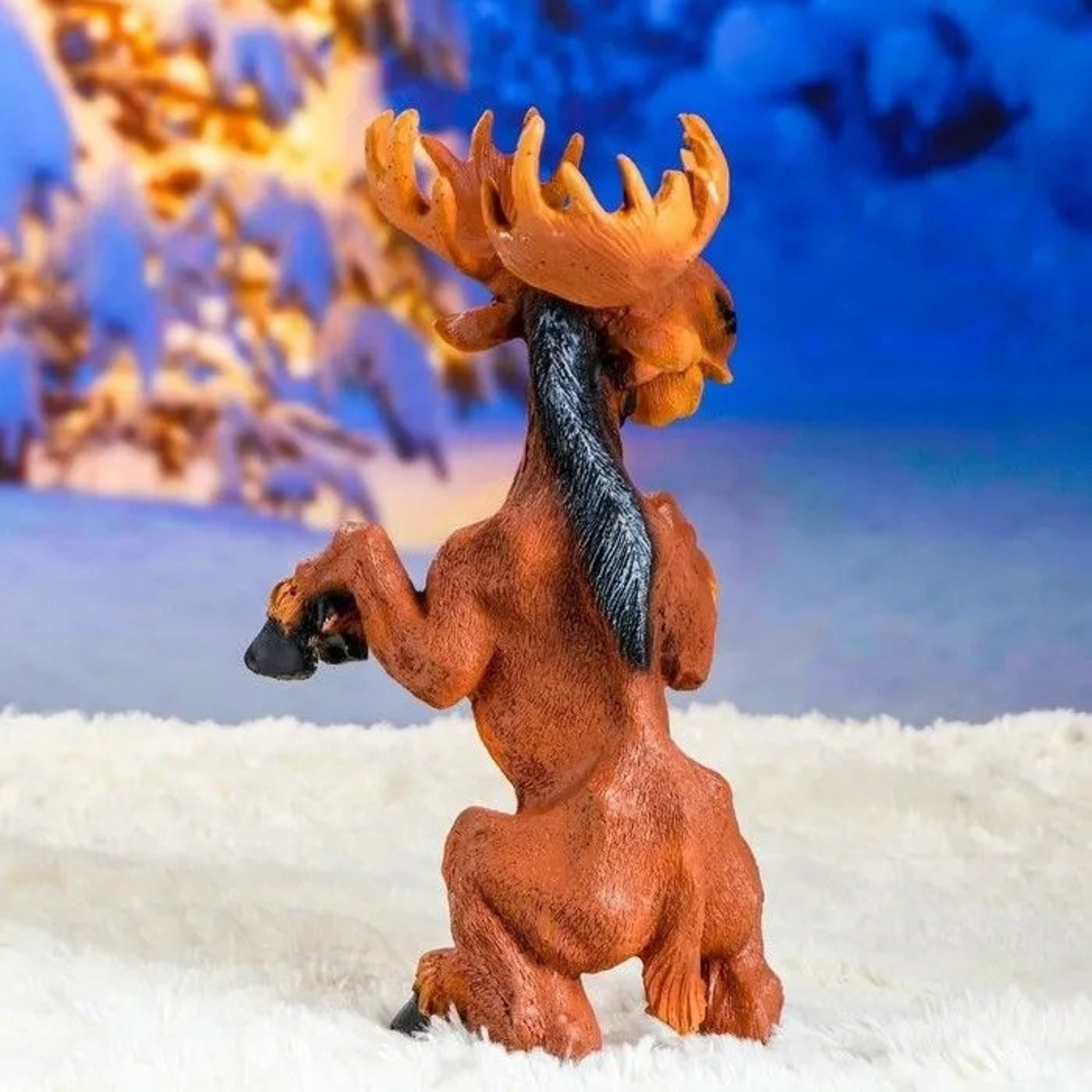 Садовая фигура "Лось с тележкой" 37см   2425305