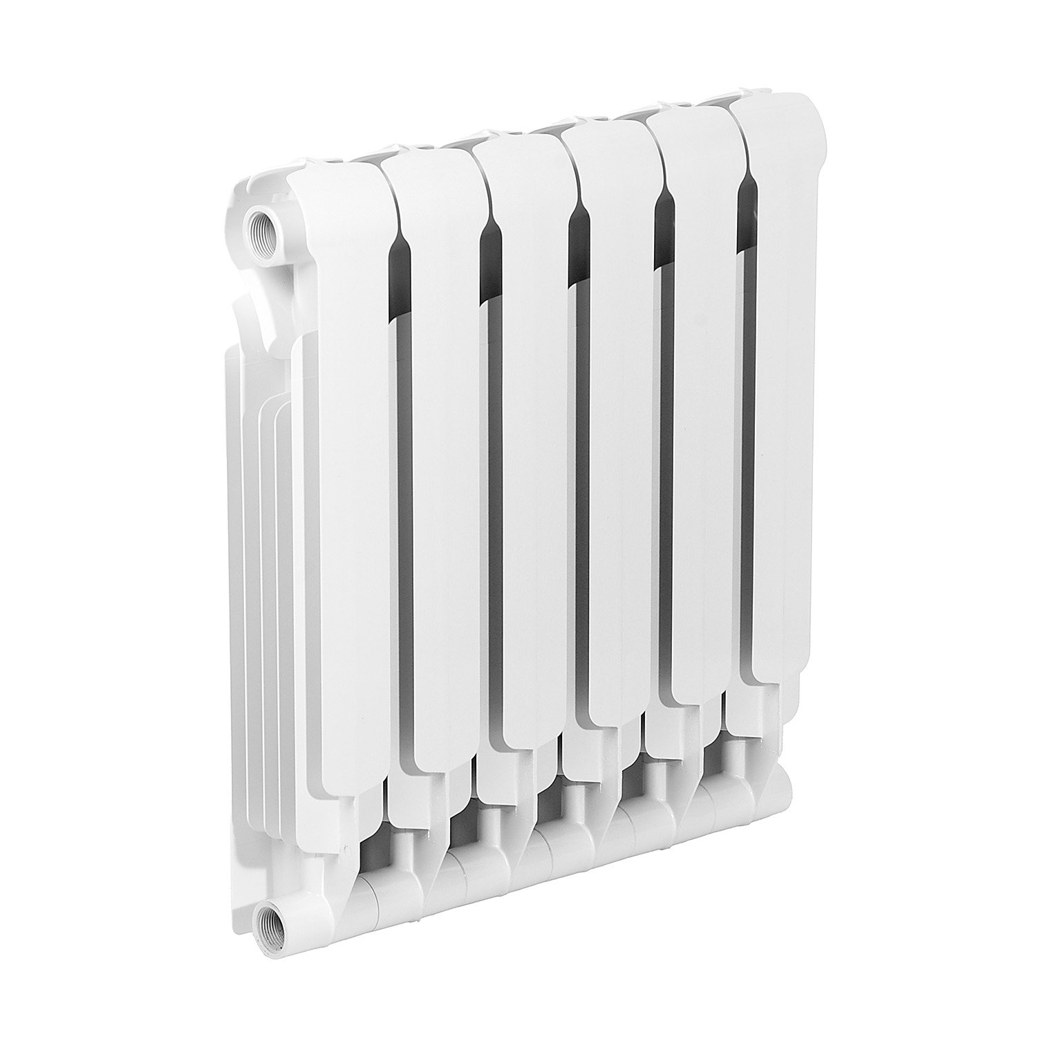 Радиатор биметаллический 6 секций Royal Thermo Indigo Super+, 500 мм, белый