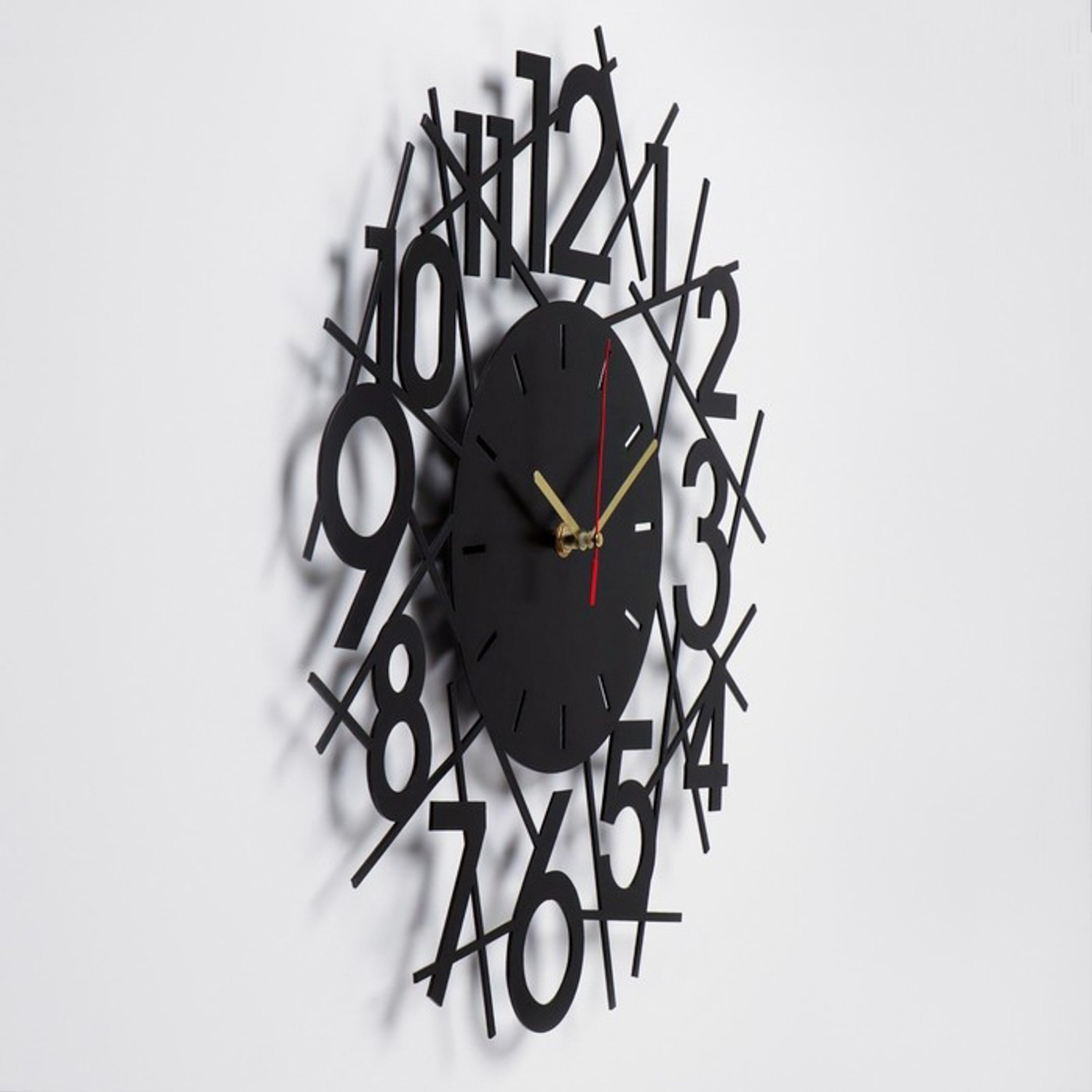 Часы настенные из металла "Лоренцо", плавный ход, d-40 см 9482409