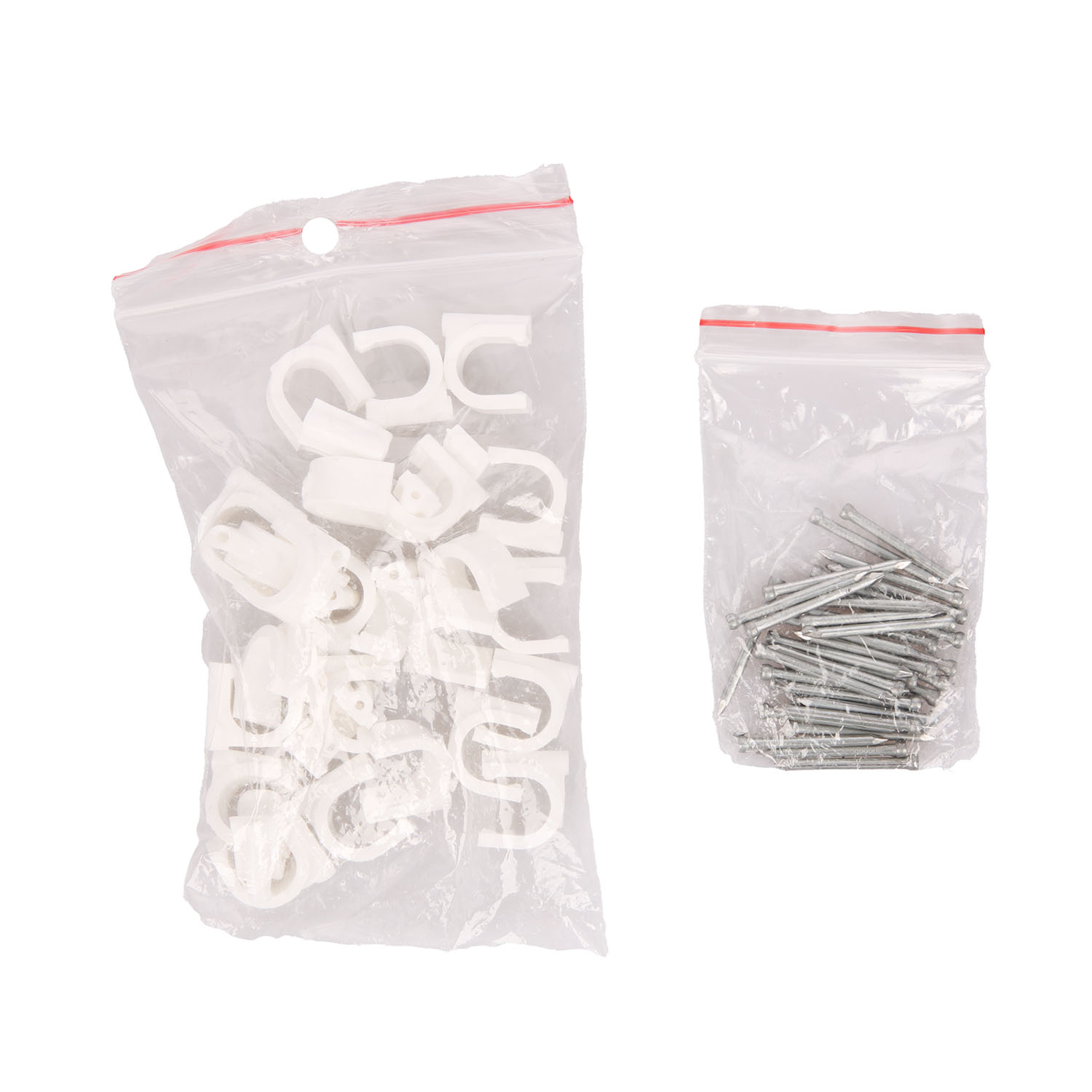 Скоба электроустановочная №12 круглая (30 шт) Росдюбель *10/100