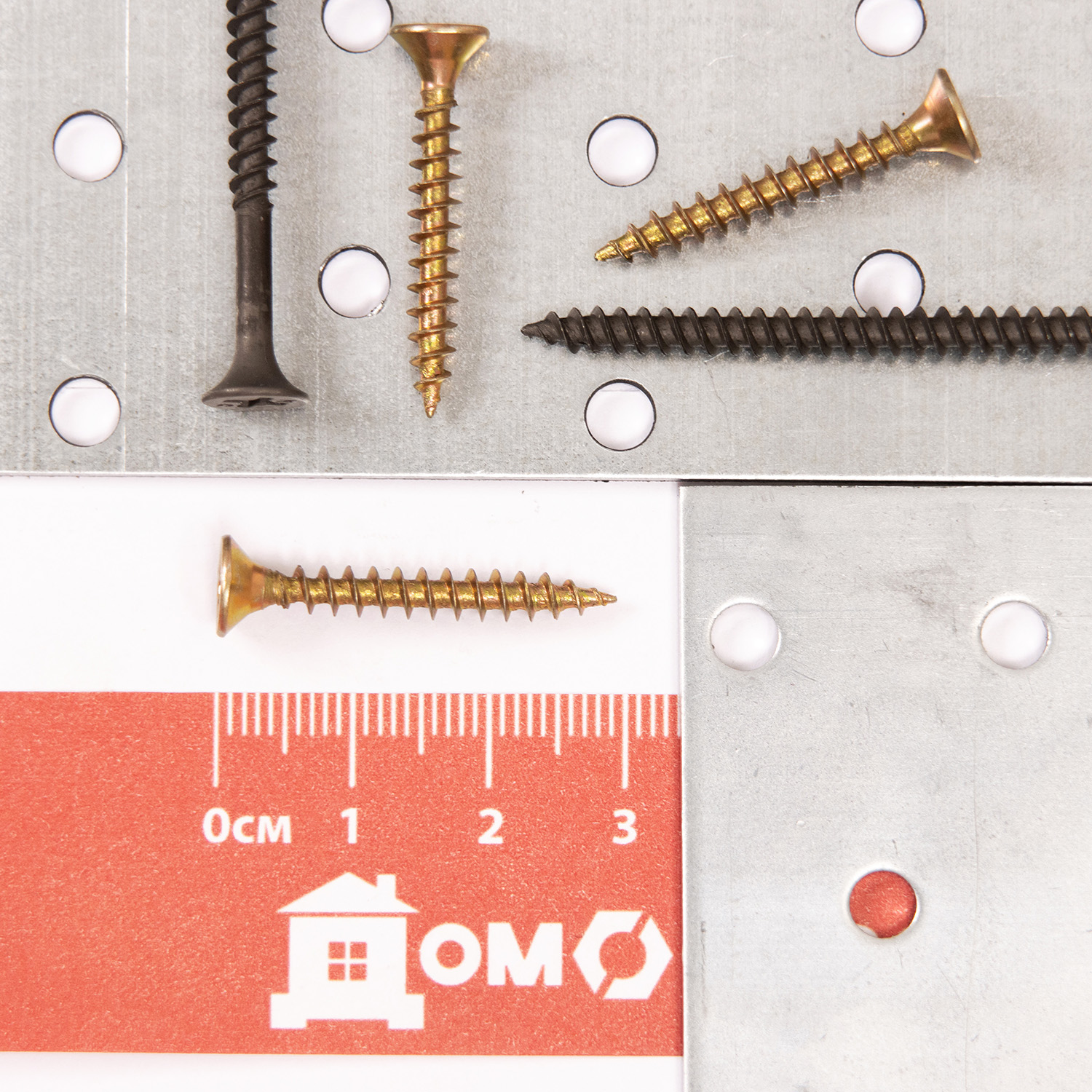 Шурупы жёлтые BROZEX пакет 4*30 (30шт) *10/100