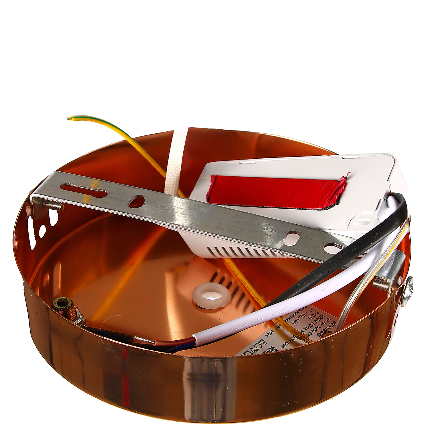 Светильник подвесной светодиодный 9233/96W Gold  450 мм 3 реж., пульт S=16м2  VERNER LIGHTING *1