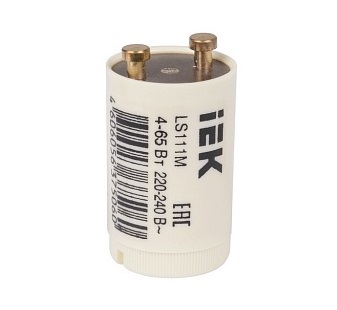 Стартер LS111M 4-65Вт ИЭК LLD111-LS-65 *25/500