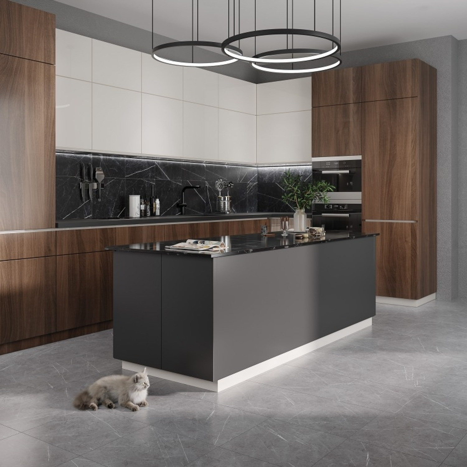 Керамогранит 1.58 м² Cersanit Oriental A16004, 420x420x8 мм, серый