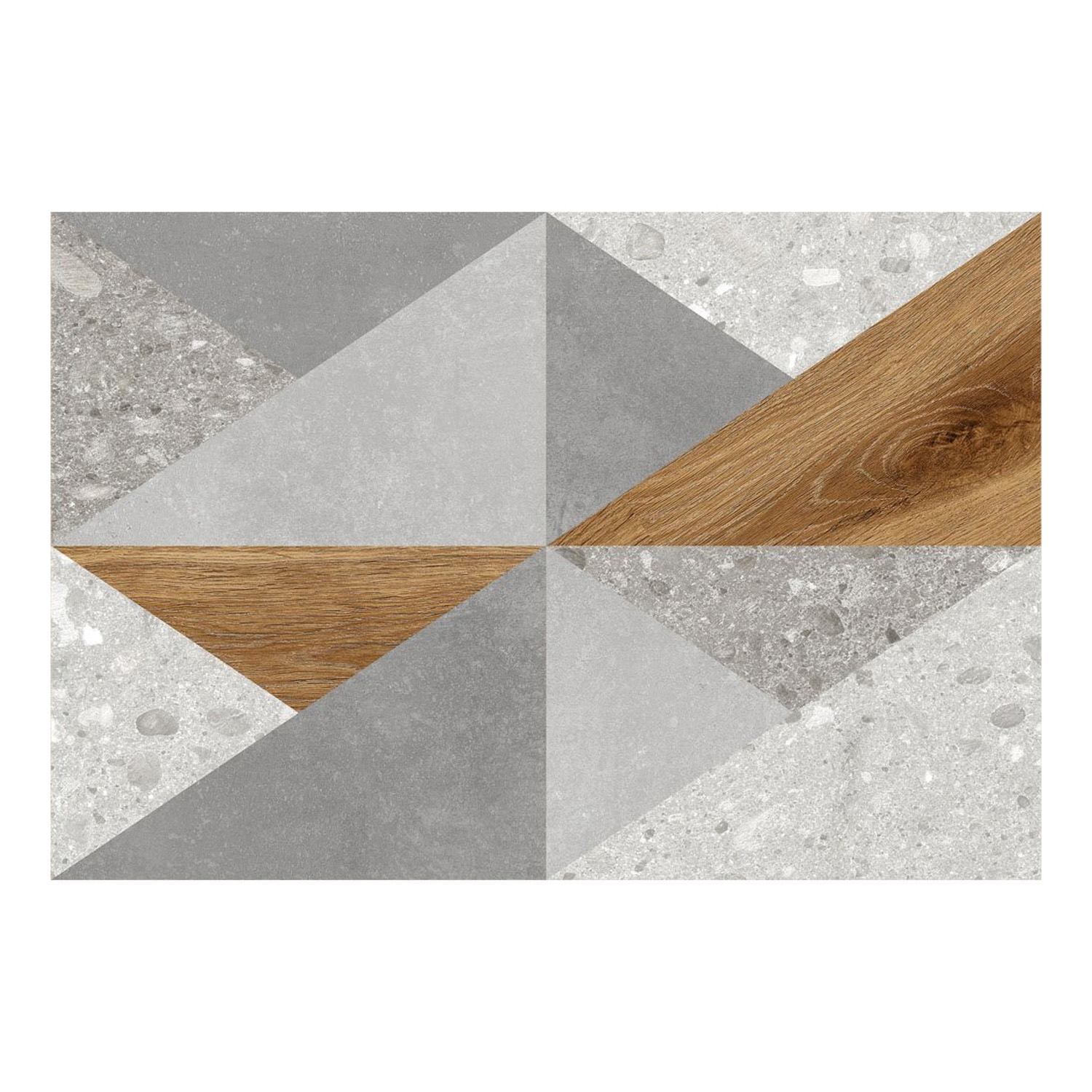 Плитка настенная Vision Светло-серый декор 270*400*7,5 (0,108*10=1,08*72=77,76) 9VI0164M Глобал Тайл