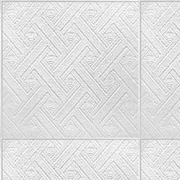 Плитка потолочная 50х50 см Вереск, 2 м², белый