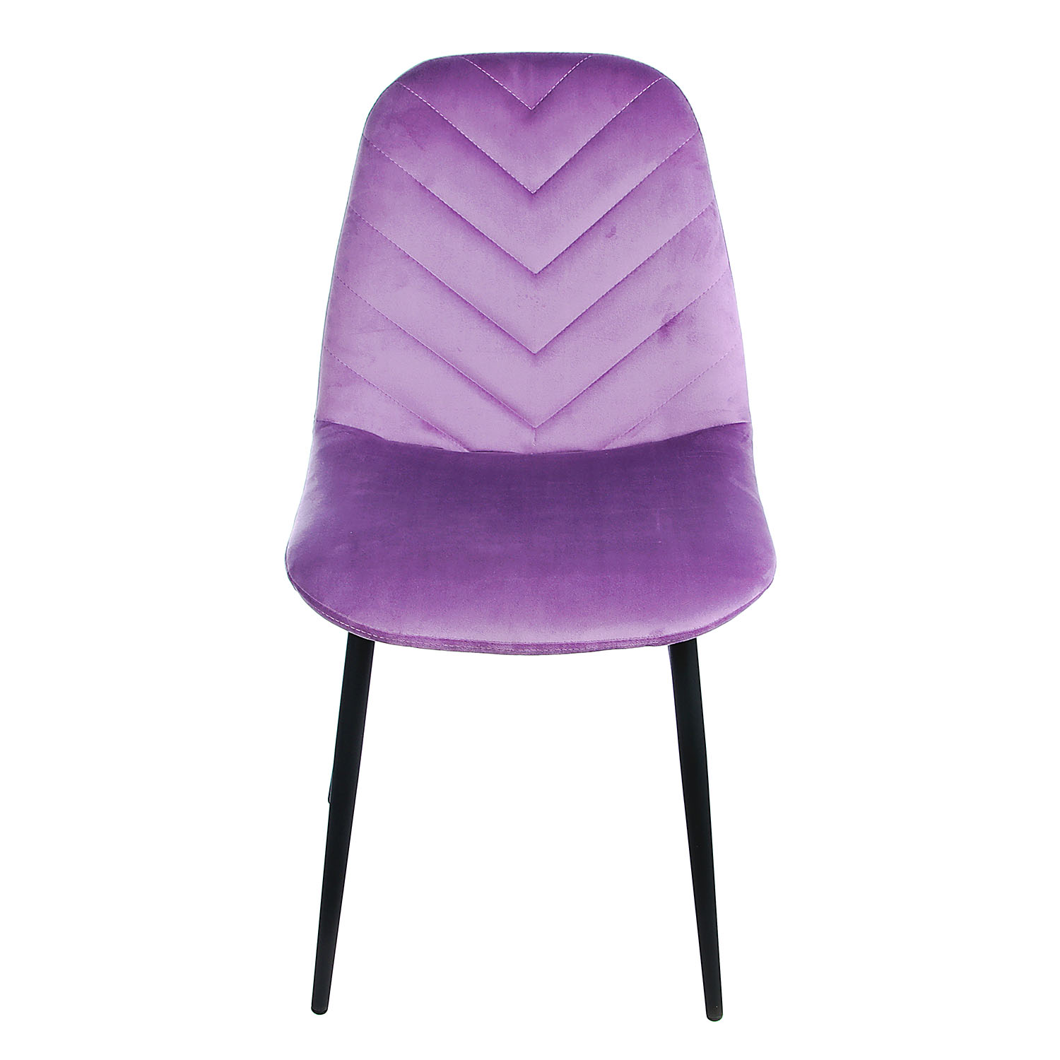 Стул FORPOST Малибу, 44х84х38 см, велюр конфетти лилак, сиреневый