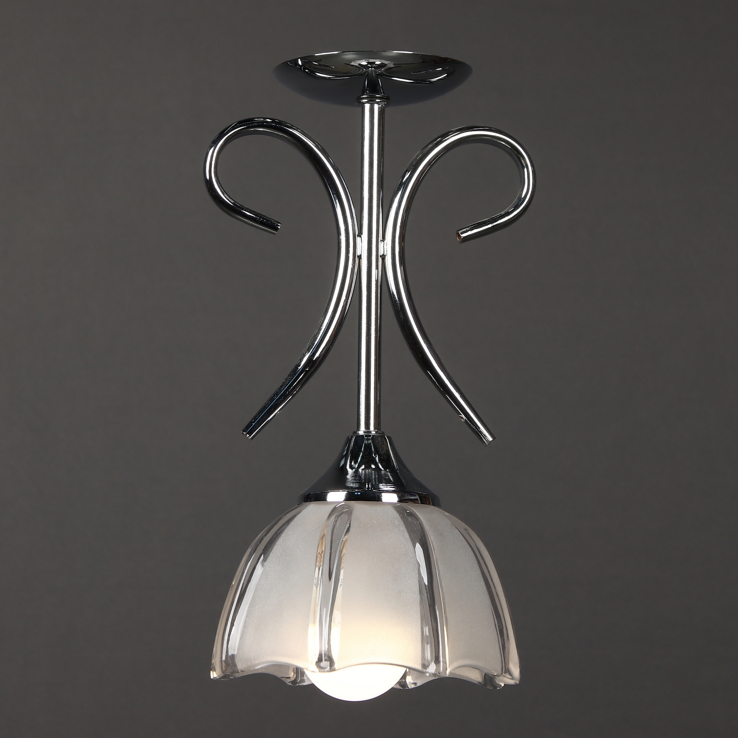 Люстра Verner Lighting N0554/1H, 60 Вт, E27, 1 лампа, хром