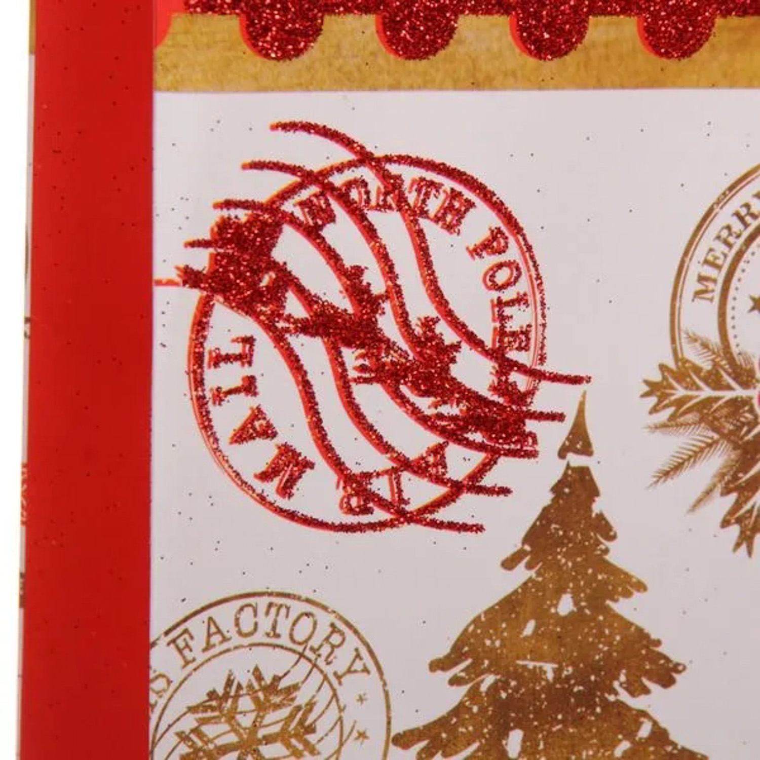 Пакет под бутылку «Новогодняя посылка», 12.5х36х8.5 см