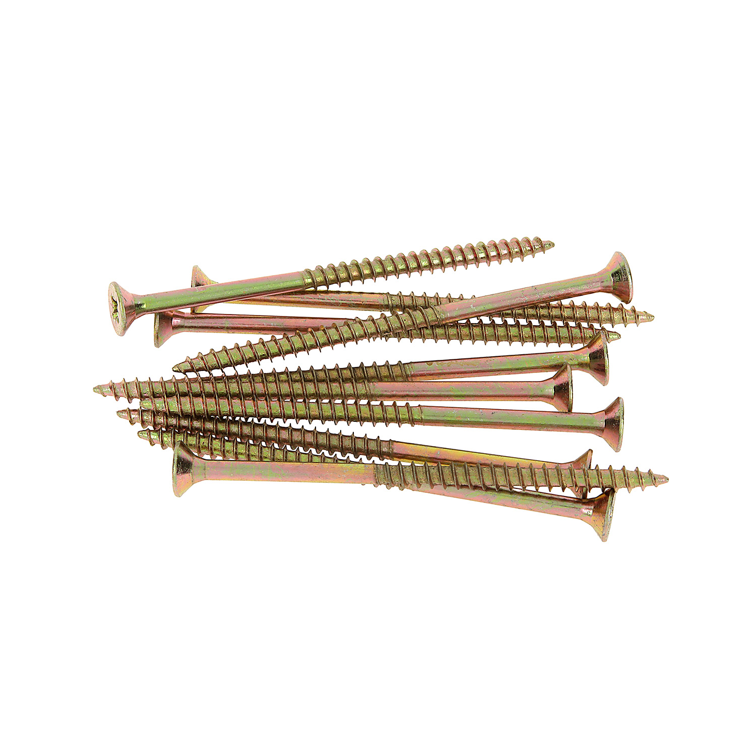 Шурупы жёлтые BROZEX пакет 6*100 (10шт) *10/100