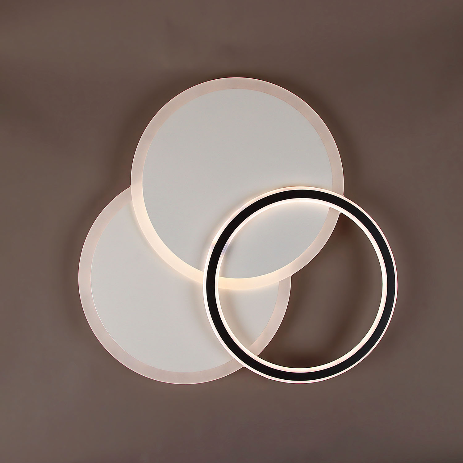 Светильник потолочный светодиодный 2303/120W white 500 мм 3 реж., пульт S=20м2  VERNER LIGHTING *1