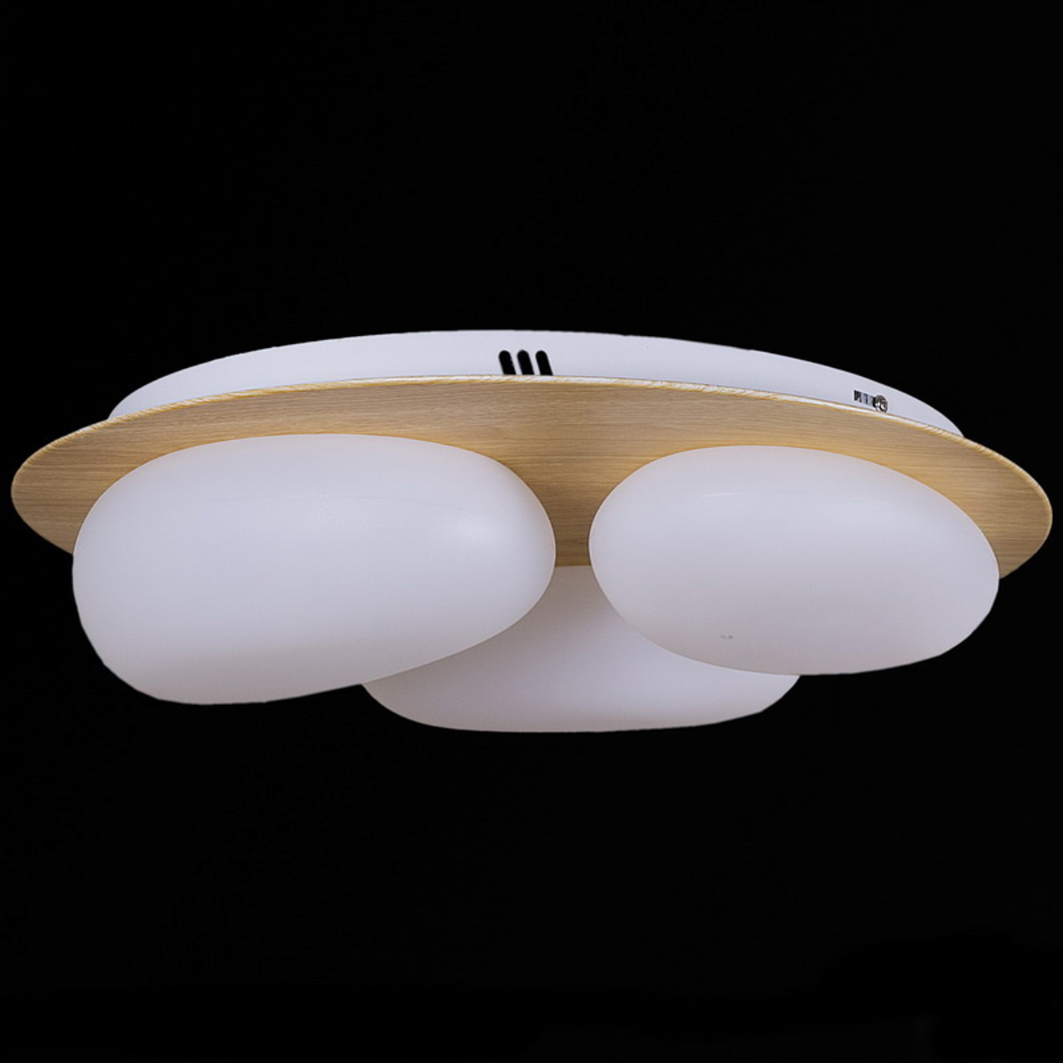 Люстра светодиодная Reluce 10009-0.3-60W AEROLITE, 60 Вт, 3000-6500 K, пульт д/у, диммер, цвет коричневый