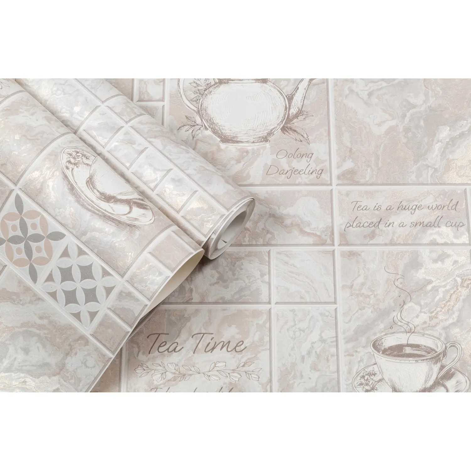 яяяОбои винил "HomeColor" Tea Time HC11060-28   0.53*10м *16