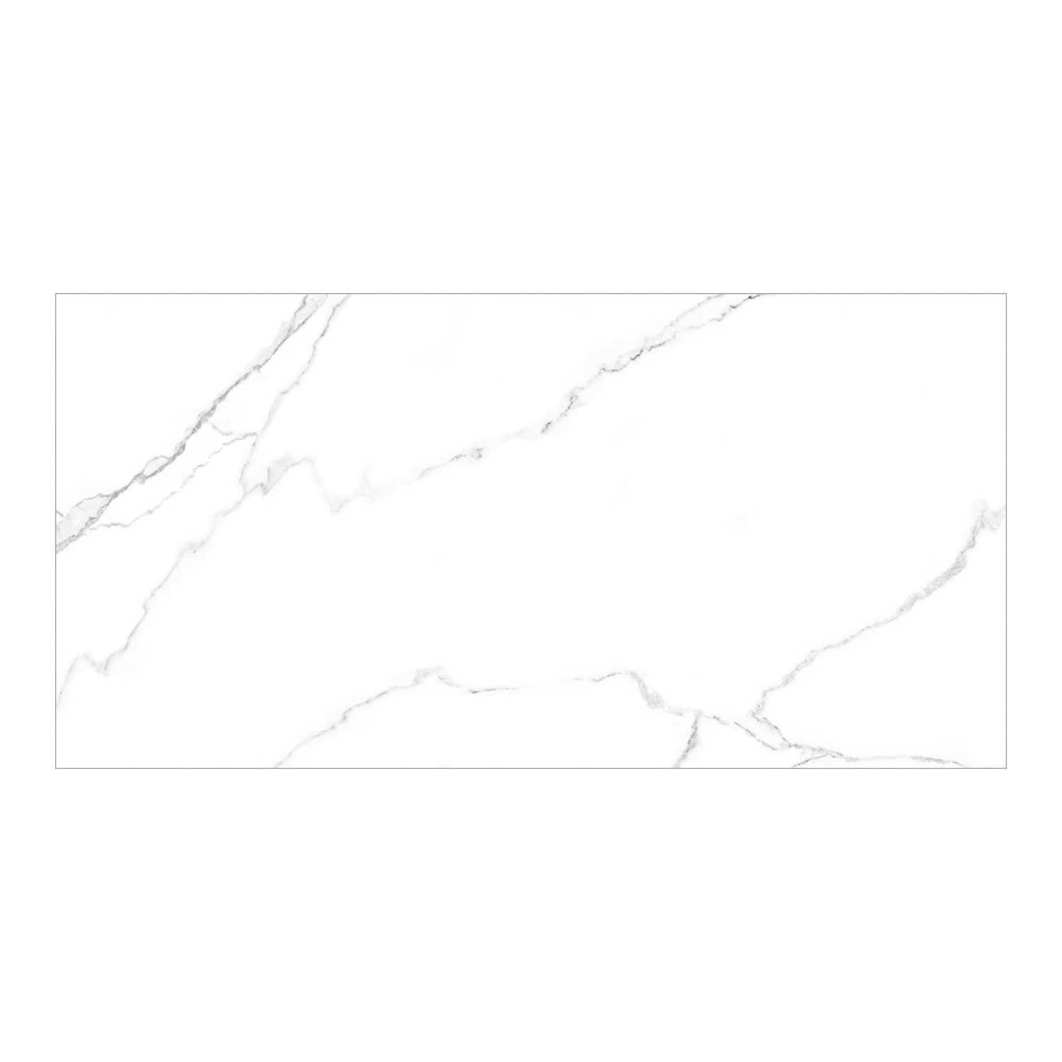 Керамогранит 1.44 м² Global Tile Pride 6260-0212, 600x300х9 мм, белый