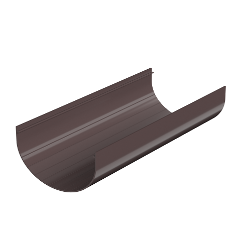 Желоб водосточный 120х3000 мм ТехноНиколь, темно-коричневый