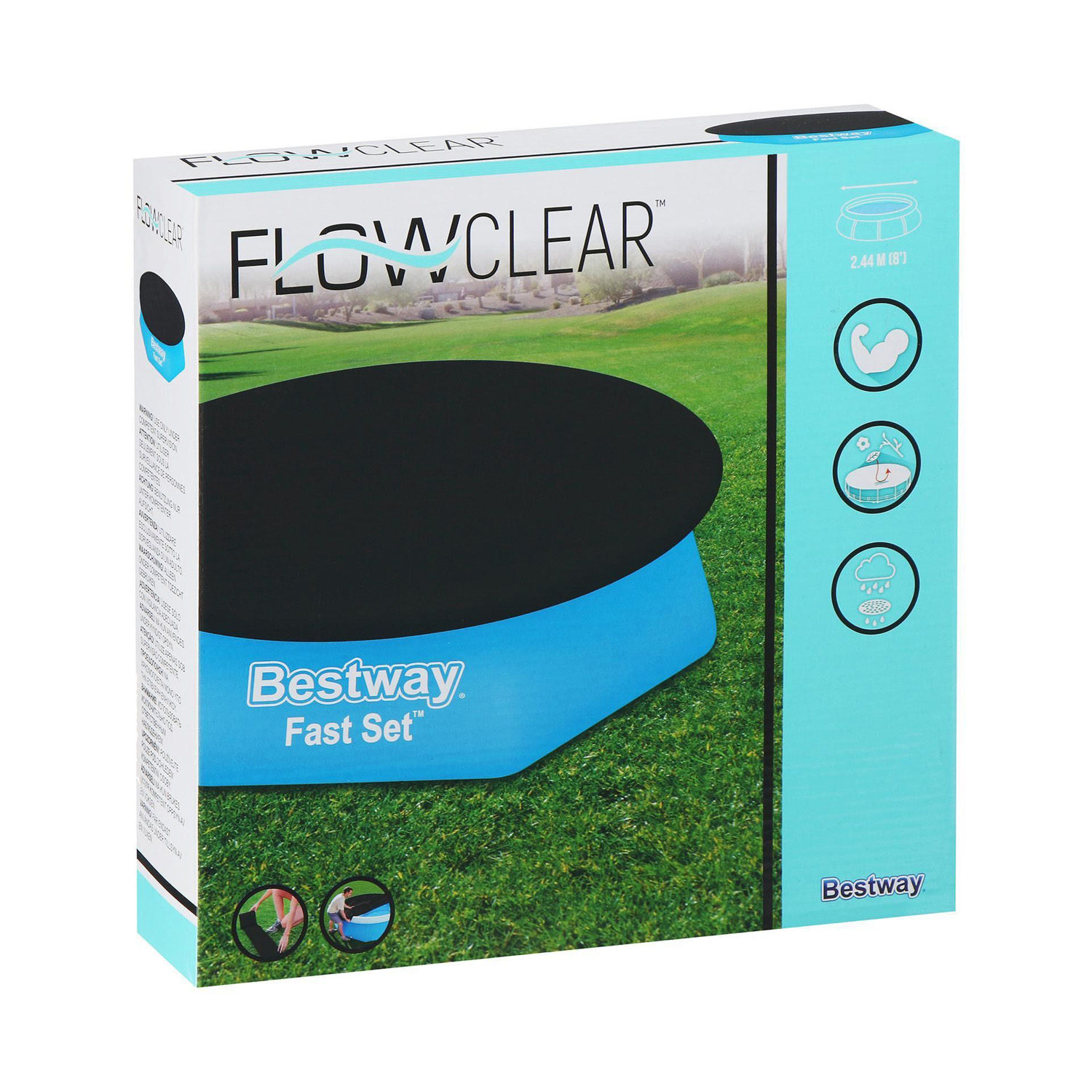 Тент для бассейна Fast Set d=244 cм 58032   7124032