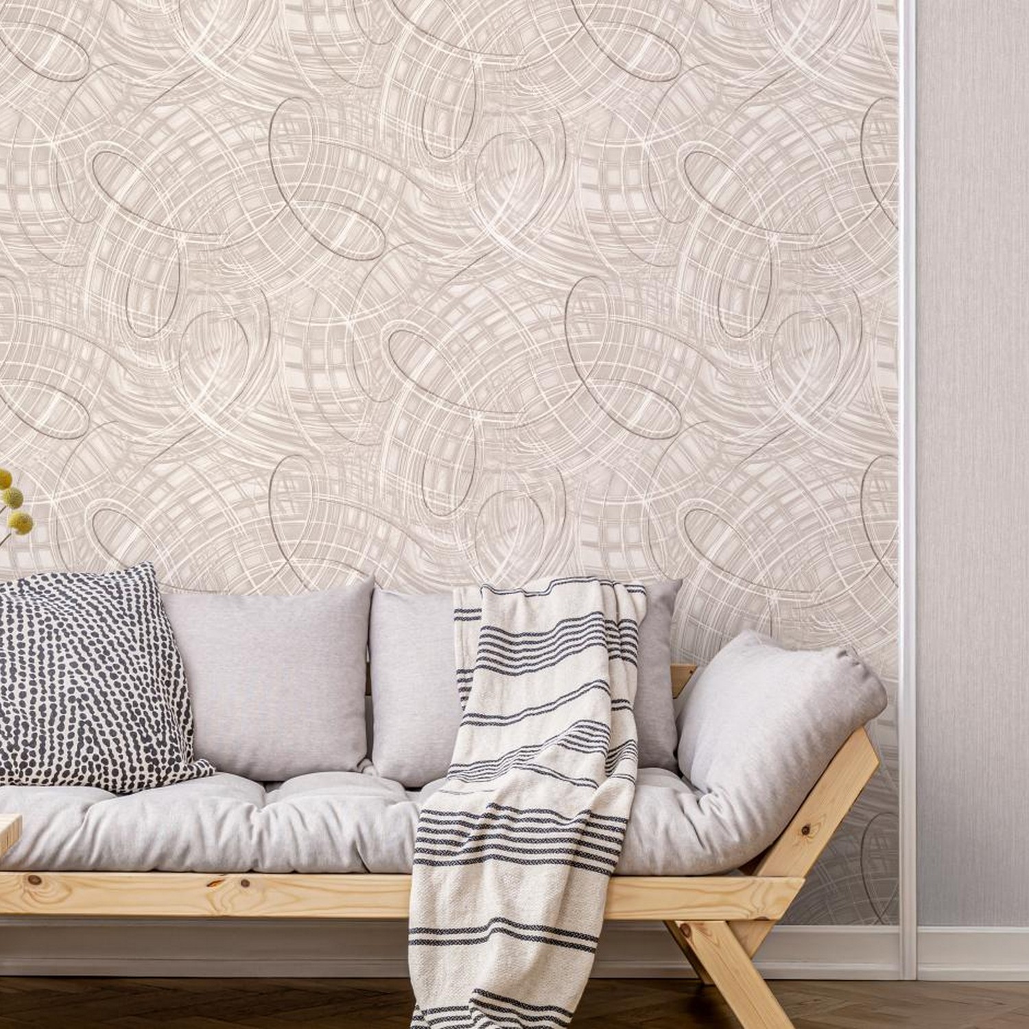 Обои винил "Палитра" PROTECT-PLUS-FUSION (сер.) PL81592-25 0,53*10м *1/16