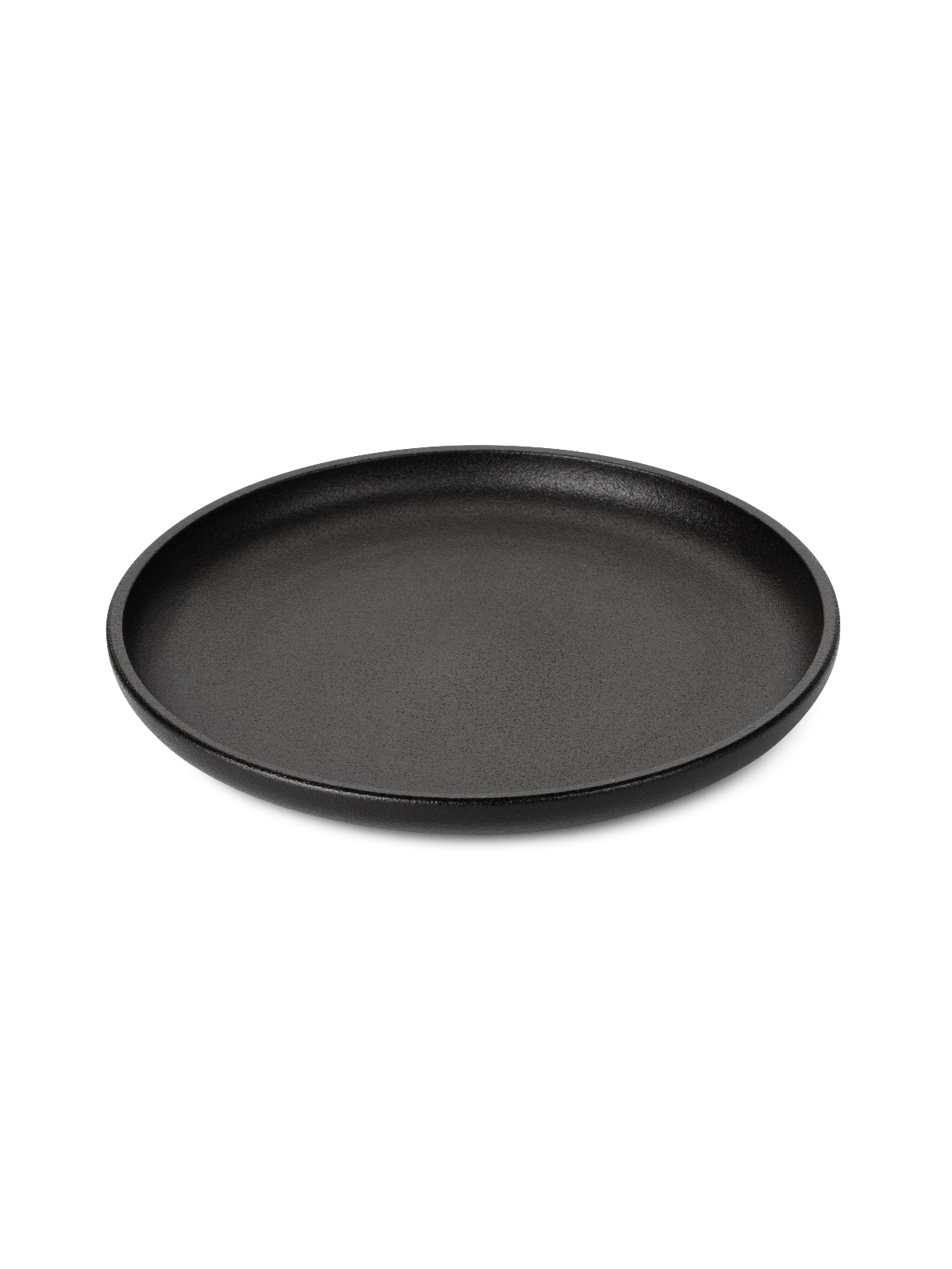 Тарелка фарфор. Domenik "Rock Black" мелкая d21см DM8022 *6/24