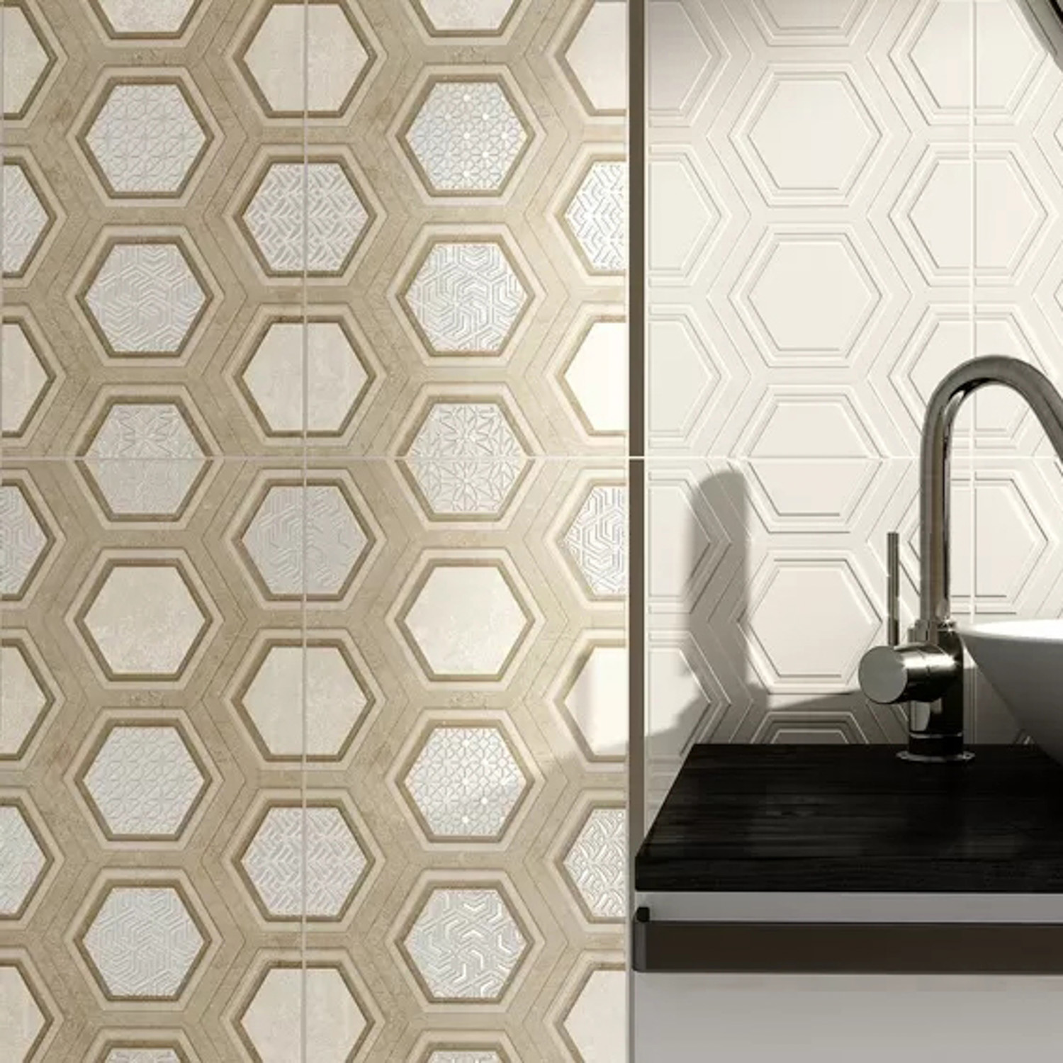 Плитка настенная Рона бежевая 250*500 (0,125*10=1,25*54=67,5) Axima ВКЗ